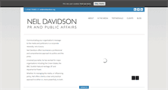 Desktop Screenshot of neildavidson.org